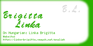 brigitta linka business card